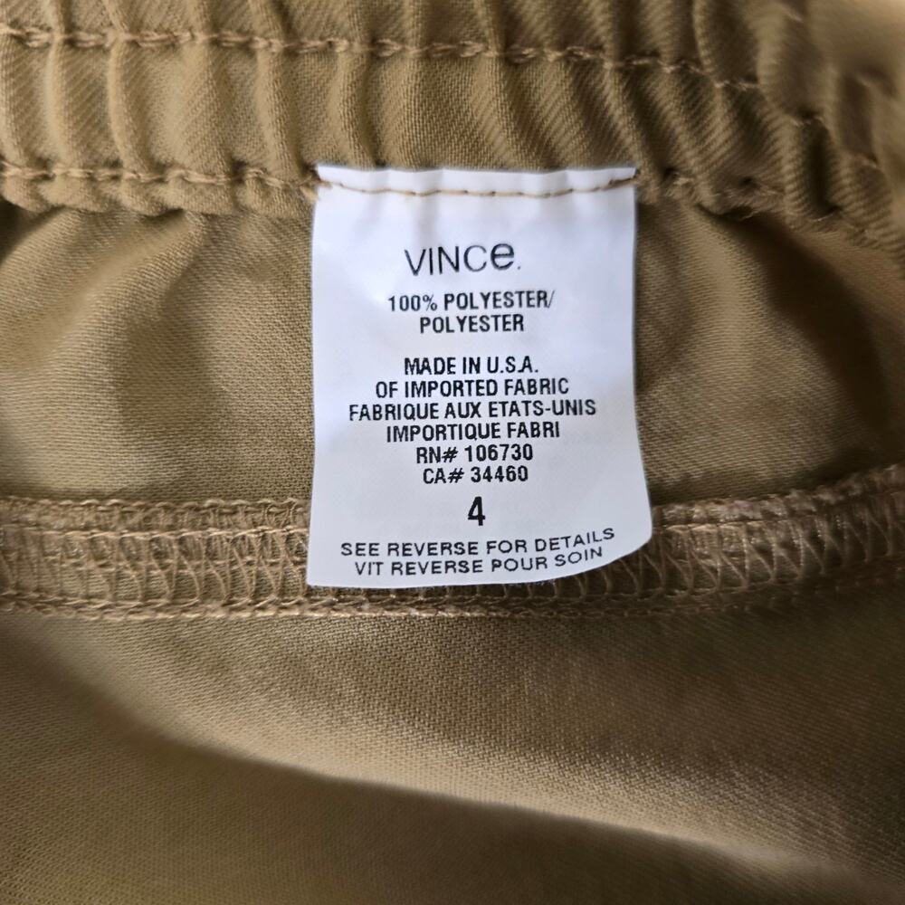 vince Olive Green Women's Jogger Pants, NWOT Size 4 - Picture 10 of 10